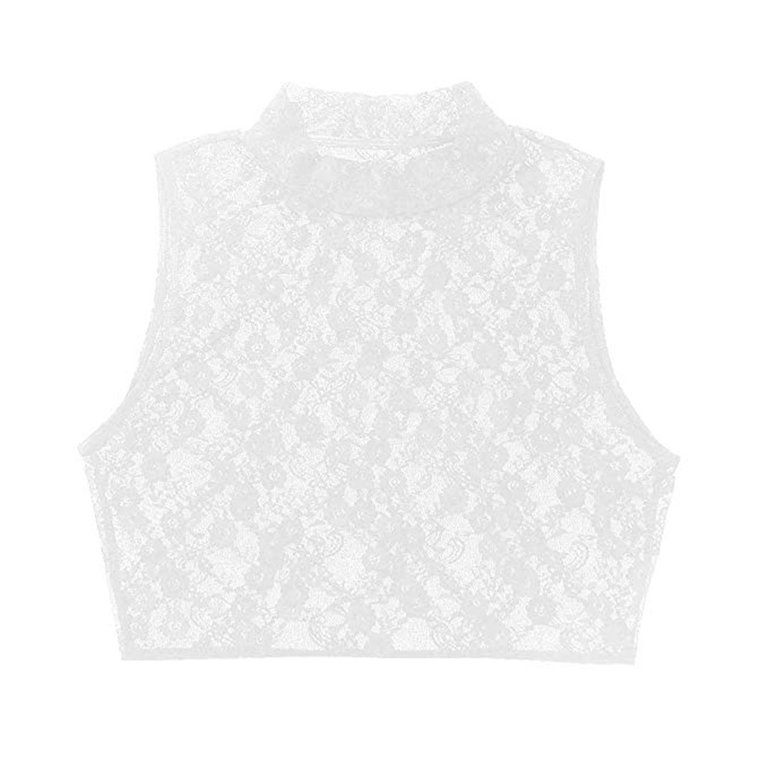 efu EATHER SLEEVELESS TOP ホワイトF Gustave Womens Sleeveless Tie Halter Tops Summer High Neck
