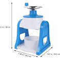 thumbnail image 4 of Hongchun 1PC Manuel Machine à Glace Machine à Glace à Manivelle Ménager Portable Rasoir à Glace Concasseur à Glace pour Fête d'Été, 4 of 5