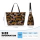 thumbnail image 4 of Easygdp Leopard Print Bolsa de Viaje de Playa de Gran Capacidad, Bolsa Tote Perfecta para la Playa, Escapadas de Fin de Semana y Viajes, 4 of 7