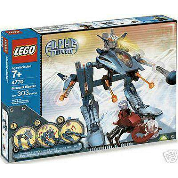 Pre-Owned LEGO Alpha Team Mission Deep Freeze Blizzard Blaster 4770