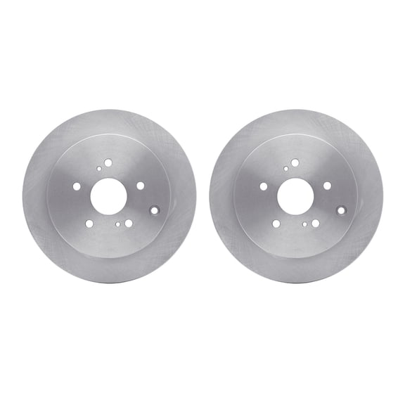 Dynamic Friction Company Rear Brake Rotors 6002-01015