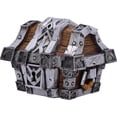 thumbnail image 2 of Nemesis Now World of Warcraft Silverbound Treasure Chest Box 10.5cm, Resin, Silver/Brown, Offic, 2 of 8