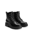 thumbnail image 4 of Botines de Combate DREAM PAIRS con Cordones Negro Talla 8W, 4 of 7