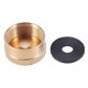 thumbnail image 1 of 8PCS Solid Brass Propane Bottle Caps Suitable for All 1LB Gas Refill Tank Cylinder Sealed Protect Cap for Outdoor Stove, 1 of 5