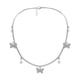 thumbnail image 5 of Collar para mujer, joyería para mujer, colgante de borla de metal para mujer, collar con colgante de clavícula para mujer, pendientes para mujer, 5 of 5