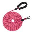 thumbnail image 1 of Pet Leash Heavy Duty Rope Leash for Medium And Large Dogs with Elastic Cushioning And Reflective Strips Extra Long Durable Nylon Webbing for Safe Night Walks And Outdoor Training, 1 of 8