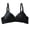 Black, variant on Bras for Women Clothes Ladies Bra Soild Wire Free Underwire One-Piece Bra Everyday Small Cup Underwire