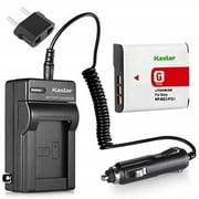 Kastar Battery and Charger for Sony NP-BG1 and Cyber-Shot DSC-W90 DSC-W80  DSC-W70 DSC-W100 DSC-W110 DSC-W120 DSC-W130 DSC-W150 DSC-W170 DSC-W200 DSC-W210  DSC-W220 DSC-W230 DSC-W270 DSC-W290 DSC-W300 ...