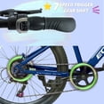 thumbnail image 6 of Ambifirner 24 Inch Mountain Bike with 7 Speeds & Front Suspension Durable Steel Frame, Alloy Rims & Disc Brakes Multiple Colors, 6 of 9