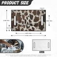 thumbnail image 7 of Whosucclay Cowhide Golf Cart Seat Cover, Anti-Wear Golf Cart Seat Towel Blanket 4 Front Storage Pockets Washable Golf Cart Seat Protector for More 2 Person Seats, 7 of 7