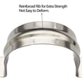 thumbnail image 4 of 20Pcs Two Hole Strap U Bracket Tube Strap Tension Clips 304 Stainless Steel Rigid Pipe Strap Fit for 2 inch Pipes(M35), 4 of 5