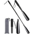 thumbnail image 1 of Long Shoehorn - Telescopic 41-97 cm, Long Shoehorn Metal and Plastic Handle, Long Shoehorn, Long Handle Shoehorn, 1 of 5