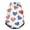 2D Pattern Of Hearts, variant on Pet Winter Coat Snow Zipper Clothing Cold Weather Dog Vest Warm Puppy Coat Crocodile Pattern