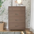 thumbnail image 3 of Child Craft Soho 42" Interlocking 4-Drawer Chest for Nursery or Bedroom, Tip-Resistant, Modern Style, Dusty Heather, 3 of 8