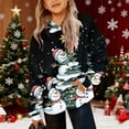 thumbnail image 2 of Birdeem Chandails en Molleton de Noël pour Femmes, Noël pour Maman, Chandail en Molleton de Noël, Manches Longues, Col Rond, Imprimé, Chaud, Maman, Longs Chandails en Molleton pour Femmes, Chandails en Molleton Maman pour Femmes, 2 of 5