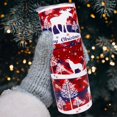 thumbnail image 2 of Christmas Tumbler Christmas Cup With Lid and Straw 20oz Christmas Skinny Tumbler Christmas Gifts for Women Stainless Steel Insulated Elk Stuff Water Bottle Cups Coffee Mug Travel Tumbler, 2 of 6