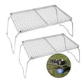 thumbnail image 3 of Splihome Barbecue Pliable Portable Extérieur Grill Camping Grille Bbq Randonnée Pêche m, 3 of 9