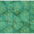 thumbnail image 4 of oneOone Cotton Poplin Twill Sea Green Fabric Batik Dress Material Fabric Print Fabric By The Yard 56 Inch Wide, 4 of 4