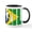 White/Black Inside, variant on CafePress - Brazil Mug - 11 oz Ceramic Mug - Novelty Coffee Tea Cup