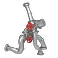 thumbnail image 2 of pitrice Creative Steampunk Decoration Robot Statue statue Resin Robot Ornament for Tabletop Cabinet Living Room, 2 of 9