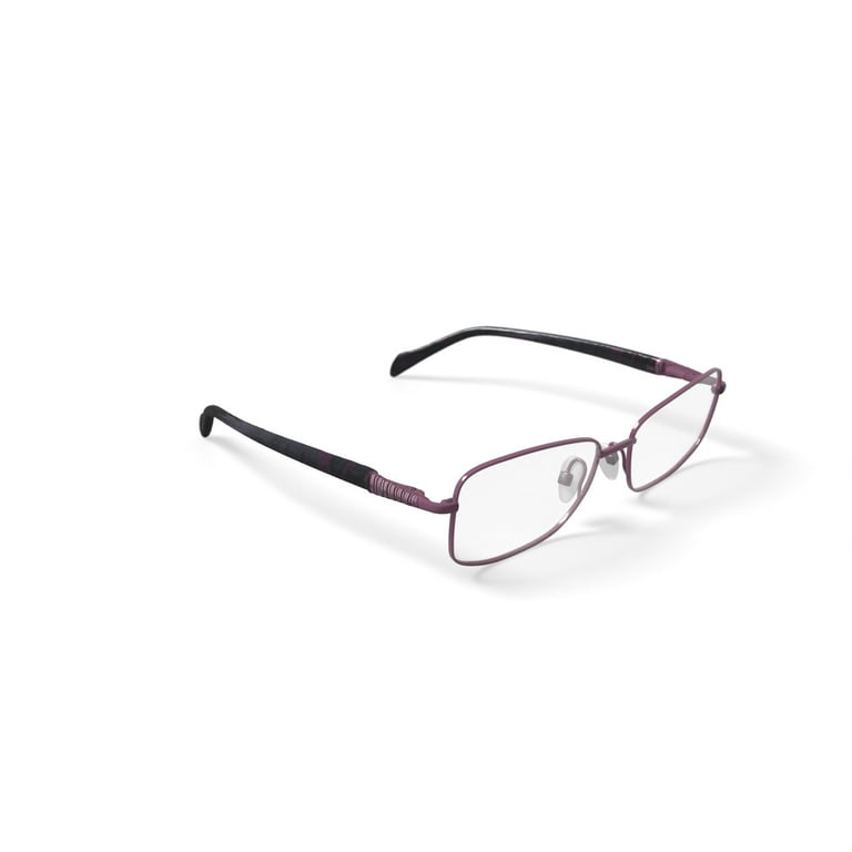 Laura Ashley Women's Mia Rectangular Prescription Eyeglasses with