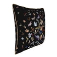 thumbnail image 2 of Kll Butterfly1 Decorative Throw Pillow Covers Velvet Soft For Couch Sofa Bedroom Living Room Outdoor -20"X20", 2 of 8