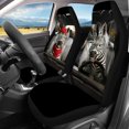 thumbnail image 3 of Uourmeti Car Seat Covers Full Set Easy to Install Interior Decor Car Decor Accessories Polyester Fashion Breathable, Fit for Truck Sedans Trucks, 3 of 10