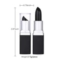 thumbnail image 3 of Fiudx Lápiz Labial Oscuro, Color Mate de Alta Saturación, Larga Duración, Fórmula Fácil de Limpiar, Ideal para Eventos Deportivos, Maquillaje de Halloween, Funda Práctica., 3 of 5