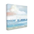 thumbnail image 3 of Stupell Industries Floating Sailboats Calm Ocean Tide Painting Gallery Wrapped Canvas Print Wall Art, Design by Nan, 3 of 7