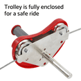 thumbnail image 4 of Blue Rabbit Play Falcon Zip Line Kit, Red, 4 of 7