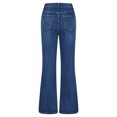 thumbnail image 5 of Ashirexll Jeans for Women, Womens Casual Pants, Summer Casual Button Fashion Low Waist Denim Long Pants with Pockets, 5 of 7