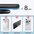 thumbnail image 5 of Wireless Charger 10W Qi Wireless Charging Compatible with iPhone 11/11Pro/11Pro Max/Xs Max/XS/XR/X/8 Plus, Compatible with Galaxy S9/S9+/S8/S8+, 5W for All Qi-Enabled Phones-Black, 5 of 7