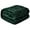 Forest Green, variant on Exclusivo Mezcla Fleece Throw Blanket for Couch, Super Soft and Warm Blankets for All Seasons, Plush Fuzzy and Lightweight Pink throw, 50"x60"