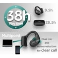 thumbnail image 6 of JVC New Nearphones Open Ear True Wireless Headphones with 16mm Large Drivers for Powerful Sound, Single Ear use, Compact Size, and Long Battery Life (up to 38 Hours) - HANP50TC (Beige), 6 of 7