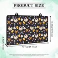 thumbnail image 7 of Renewold Stove Cover for Glass Stove Top Scratch Resistant Stove Top Cover Heat Resistant Mat Foldable Cooktop Cover Extra Kitchen Space, 29 x 21 Inch, Rooster Flower Violet, 7 of 7