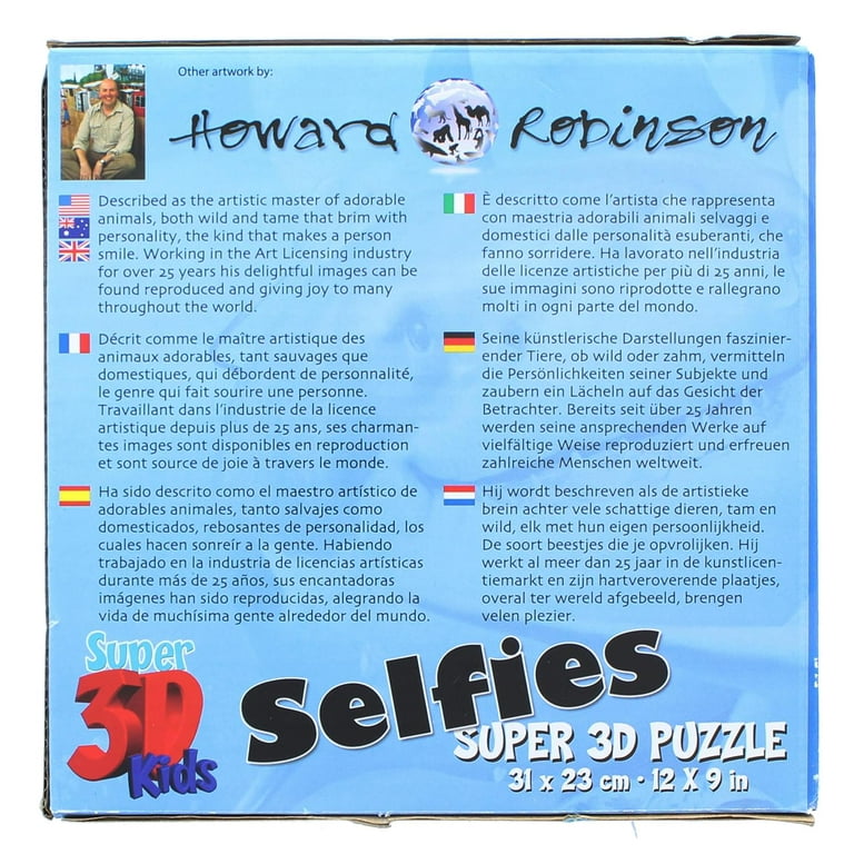 Ocean Selfie 48 Piece Super 3D Kids Jigsaw Puzzle - Walmart.com