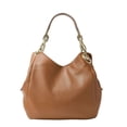 thumbnail image 2 of Fulton Leather Shoulder Bag- Acorn, 2 of 3