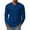 65#Dark Blue, variant on Men's V-Neck Shirts Long Sleeve, Stretch Basic Slim Fit Casual Shirts for Men Light Blue XL
