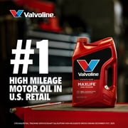 Valvoline MaxLife High Mileage 5W-30 Synthetic Blend Motor Oil 5 Quart