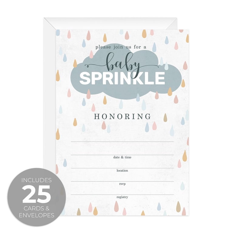 Sprinkle Baby Shower Clip Art