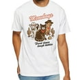 thumbnail image 2 of Meowboys T-Shirt – Cowboy Cat Graphic Tee, Western Style “Meowboys” Cat Lovers Tee, 2 of 5