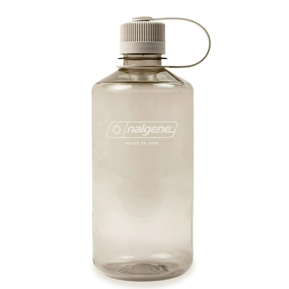 Nalgene Sustain Tritan BPA-Free Water Bottle Made with Material Derived from 50% Plastic Waste (using ISCC certified mass balance), 32 OZ, Narrow Mouth, Cotton