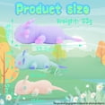 thumbnail image 3 of Juego de 4 juguetes Axolotl para aliviar el estrés Zachoo Squisheez, 3 of 6
