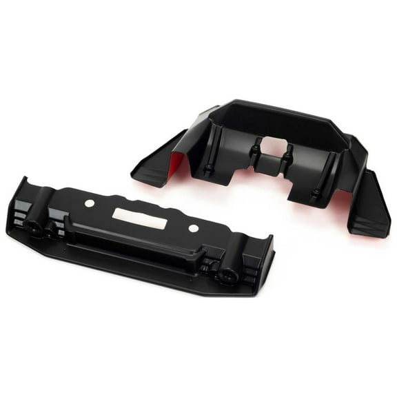 ARRMA FELONY Painted Splitter And Diffuser Black/Red ARA410008 Car/Truck Bodies wings & Decals