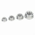 thumbnail image 3 of 5/10 Pcs Écrou Hexagonal en Acier Inoxydable A4 Bride M3 M4 M5 M6 M8 M10 Tête Hexagonale Écrou de Fixation, 3 of 5