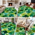 thumbnail image 5 of Large Area Rugs for Living Room Bedroom, St. Patrick's Day 6'x9' Rug Washable Carpet Runner Indoor Outdoor, Green Lucky Shamrocks Spring Plants Non Slip Floor Mats Rug for Kitchen, Playroom, 5 of 8