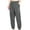 Dark Gray, variant on YUGYXL Mens Active Athletic Long Pants Elastic Waist Lightweight Tapered Pants with Pockets Fashion Drawstring Stretch Running Pants Dark Gray M