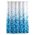 thumbnail image 2 of Shower Curtain, Blue Polyester Shower Curtain, Blue Thickened Bathroom Hotel Bathroom Partition Curtain Polyester Shower Curtain Cloth, 2 of 7