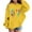 AB1012 Yellow, variant on Tisuna 67 Hoodie For Girls Boys Child Cartoon Print Long Sleeve Hooded Tops Comfortable Soft Kids Spring Autumn Outfits Size 2-3 Years Beige