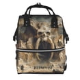 thumbnail image 1 of Fotbe Ancient Skull Cave Landscape Mochila Maternidad - Lona de Sarga Impermeable, Mochila de Pañales de Gran Capacidad con Múltiples Bolsillos y Correas Ajustables, 1 of 6